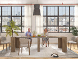 Space-Saving Extendable Dining Table for 2-12 People - Joysource