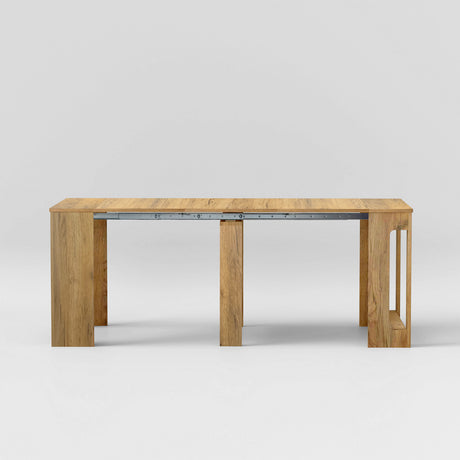 Space-Saving Extendable Console Table Seats 2 - 8, 19" to 78" | Transformer Dining Table