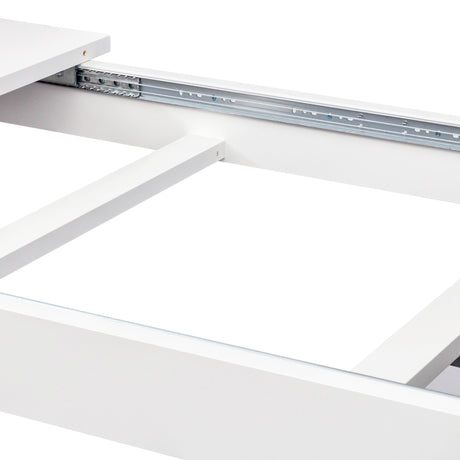 Joysource Extendable Dining Table 71"-106" for Kitchen & Dining Room