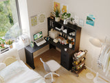 L-Shaped Desk with Hutch, Drawers & Storage for Office | Computer Desk