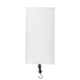 Modern Wall-Mounted Bathroom Cabinet with Hanging Rod, Hooks & Tissue Slot