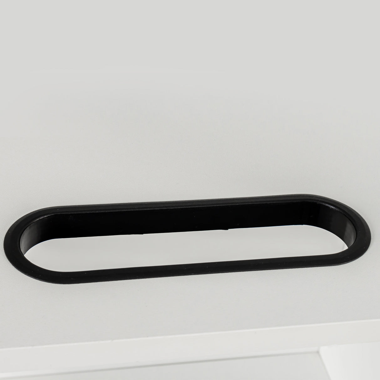 Modern Wall-Mounted Bathroom Cabinet with Mirror, Storage & Tissue Slot