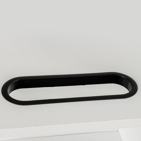 Modern Wall-Mounted Bathroom Cabinet with Mirror, Storage & Tissue Slot