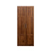 Modern Wardrobe Armoire with 2 Doors & 3 Adjustable Shelves, 71"H x 30" W