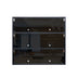 Glass Door Shoe Cabinet with RGB Led Light | Shoe Box - Joysource