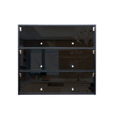 Glass Door Shoe Cabinet with RGB Led Light | Shoe Box - Joysource