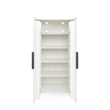 63" Tall Kitchen Pantry Cabinet w/ Doors & Shelves | Joysource