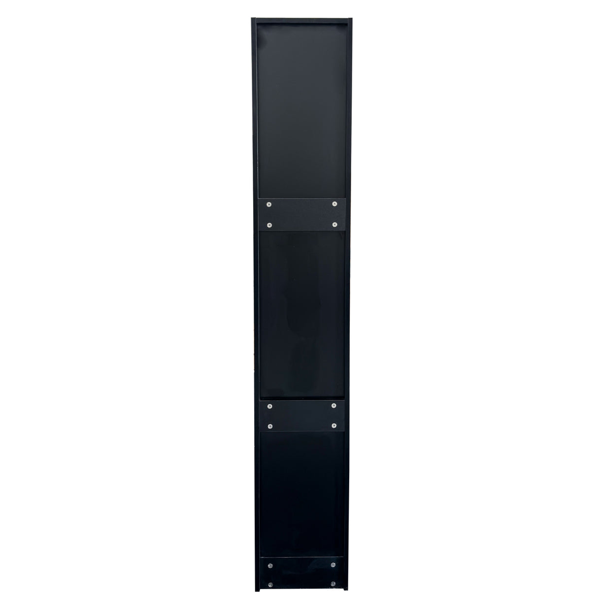 71” White Slim Rolling Pantry Cabinet with 6-Tier Shelf & Wheels