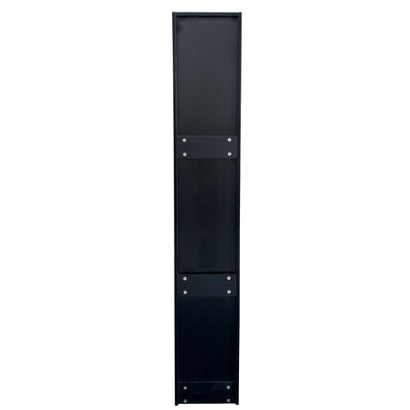 71” White Slim Rolling Pantry Cabinet with 6-Tier Shelf & Wheels