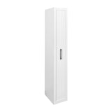 Slim Rolling Pantry Cabinet with 6-Tier Shelf & Wheels | White, 11.8" Depth