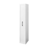 Slim Rolling Pantry Cabinet with 6-Tier Shelf & Wheels | White, 11.8" Depth