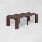 Extendable Dining Table & Bench Set | Seats 2–12, Space-Saving & Self-Storing, Solid Wood