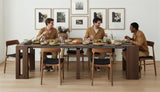 Solid Wood Extendable Dining Table Seats 2-12, 22"-120" | Self-Storing