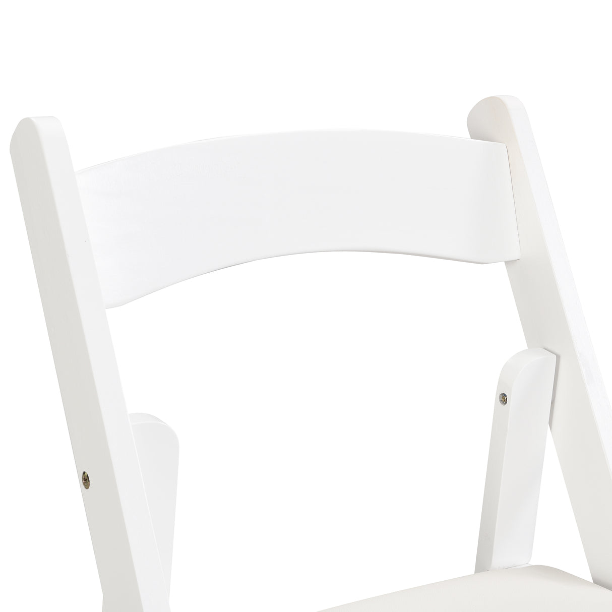 Upholstered Folding Dining Chair w/ Wooden Frame & PU leather | Set of 4