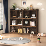 Bookcase w/ 10 Cubby Holes for Storage and Display | 47" Tall