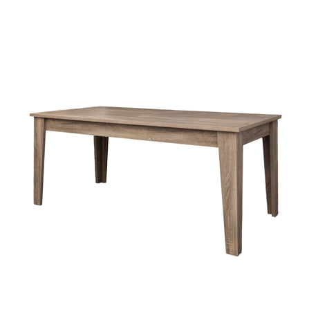 71"-106" Rectangular Extendable Dining Table for 4 - 12 People