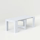 Space-Saving Extendable Console Table Seats 2 - 8, 19" to 78" | Transformer Dining Table