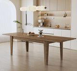 71"-106" Rectangular Extendable Dining Table for 4 - 12 People