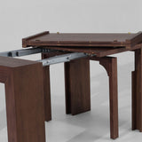 Extendable Dining Table & Bench Set | Seats 2–12, Space-Saving & Self-Storing, Solid Wood
