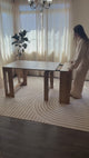 Space-Saving Extendable Console Table Seats 2 - 8, 19" to 78" | Transformer Dining Table