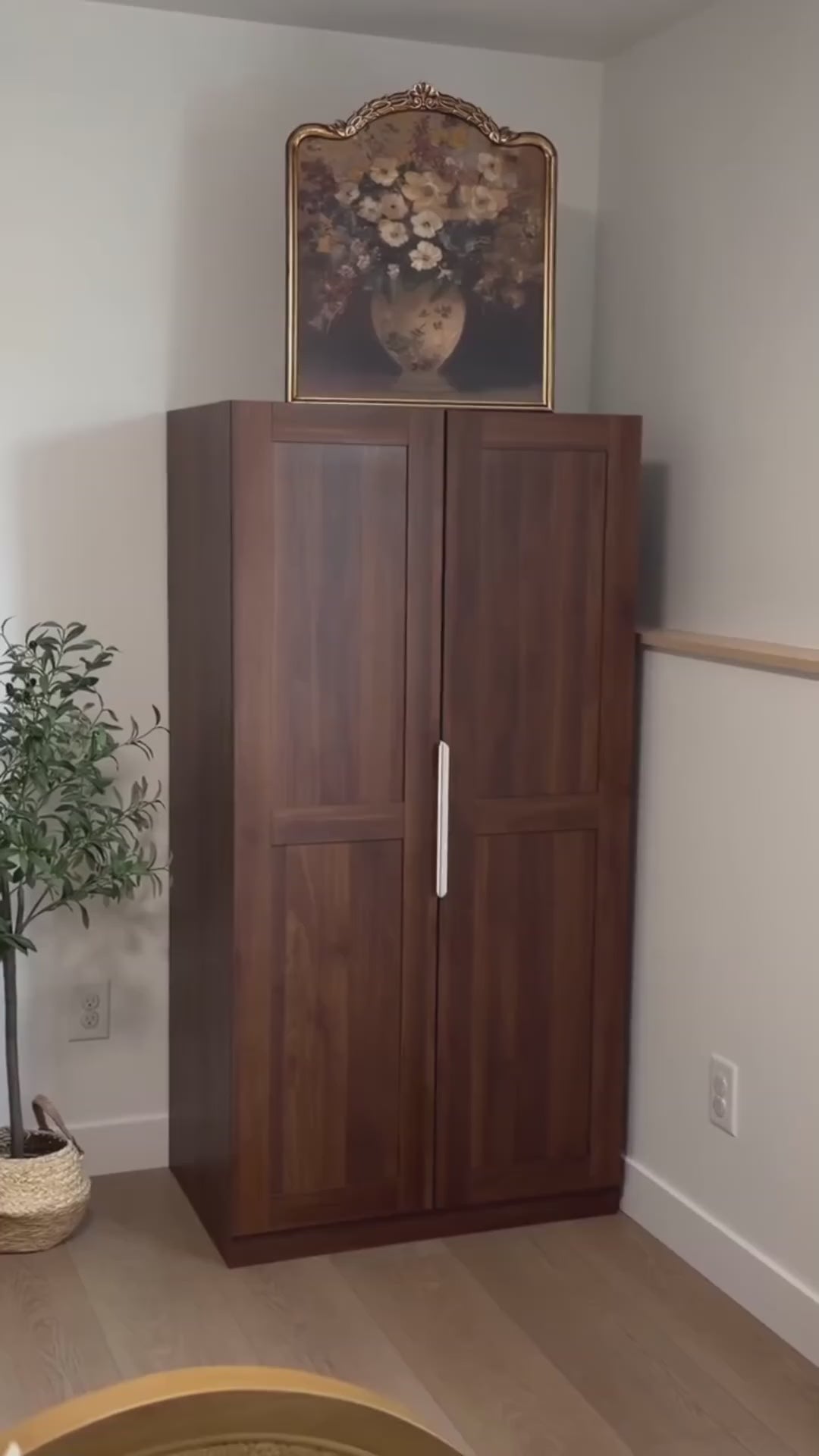 63" Tall Kitchen Pantry Cabinet w/ Doors & Shelves | Joysource