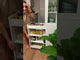 71" Multifunctional Storage Cabinet w/ 2 Glass Doors & Pull-Out Shelves