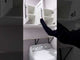 Wall-Mounted Stackable Storage Cabinet w/ Adjustable Shelves & 3 Doors