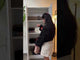 Modern Wardrobe Armoire with 2 Doors & 3 Adjustable Shelves, 71"H x 30" W