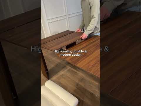 Space-Saving Extendable Dining Table for 2-12 People - Joysource
