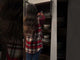 71" Kitchen Pantry Cabinet w/ Pull-Out Storage Shelves, Drawer & Microwave Stand