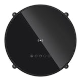 Round Smart Side Table with Built-in Bluetooth Speaker & Wireless Charging