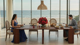 Wood Extendable Dining Table Seats 2-12, 19"-118" | Extendabl Console Table