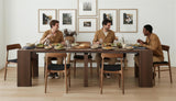 Wood Extendable Dining Table Seats 2-12, 19"-118" | Extendabl Console Table