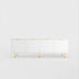 71" TV Stand w/ Storage Cabinet & Adjustable Shelves | Modern Credenza