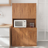 71" Tall Storage Cabinet for Kitchen, Living Room, Office | Kitchen Pantry