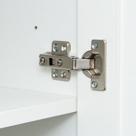 Modern Wardrobe w/ 2 Doors and 3 Shelves | Joysource