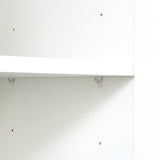 Modern Wardrobe w/ 2 Doors and 3 Shelves | Joysource