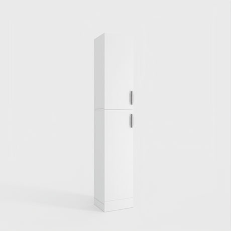 75" Tall Storage Cabinet with Doors & 4 Tiers | Narrow Cabinet
